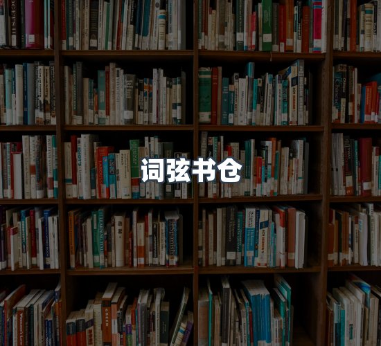 关于词弦书仓